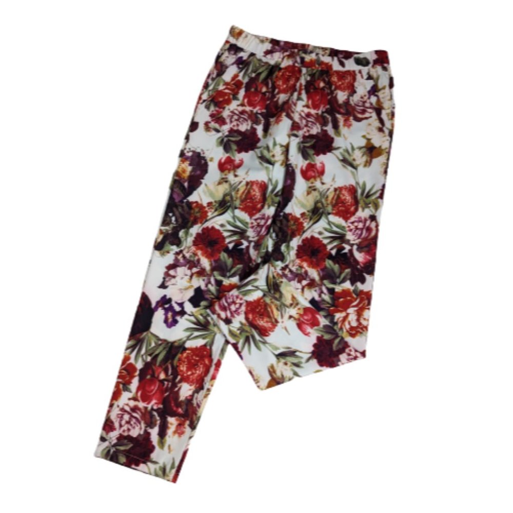 Disney Alice Through the Looking Glass Collection G by Giuliana Floral Pants 4